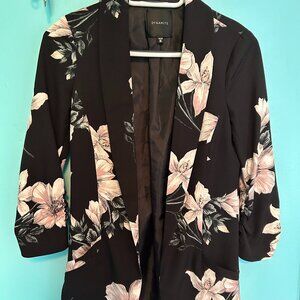 NWOT Floral Open Blazer size XS